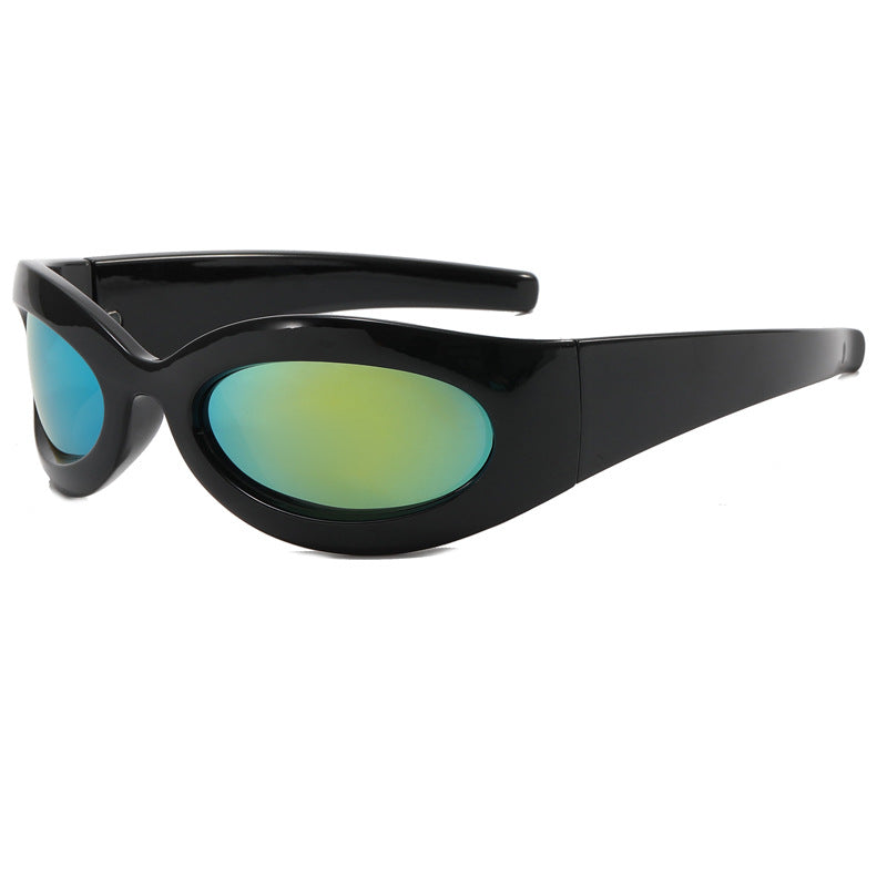 Wholesale Small Frame UV Protection Sports PC Sunglasses